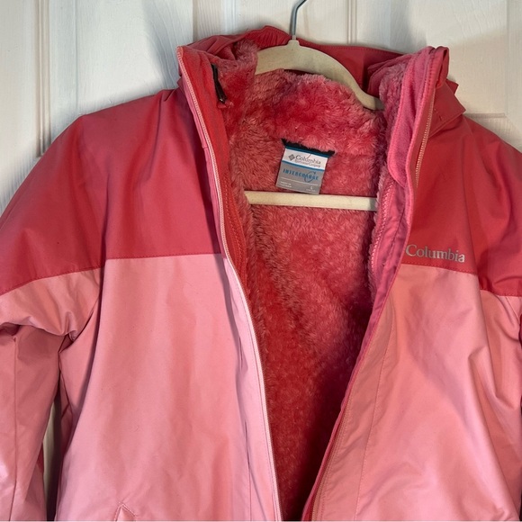 Columbia Girls Winter Pink Jacket 14/16‎ - Picture 3 of 11